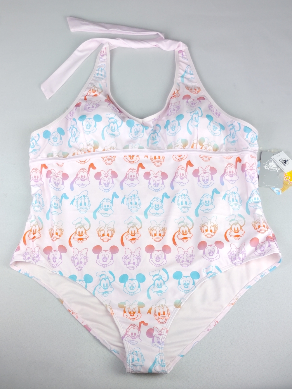 Disney Women's Print One Piece NWT in Pink & Blue